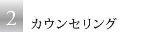 【2】カウンセリング