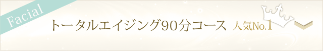 トータルエイジング90分コース